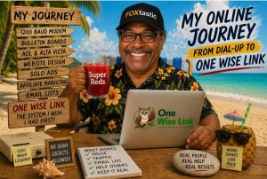 My Online Journey From Dial-Up to One Wise Link